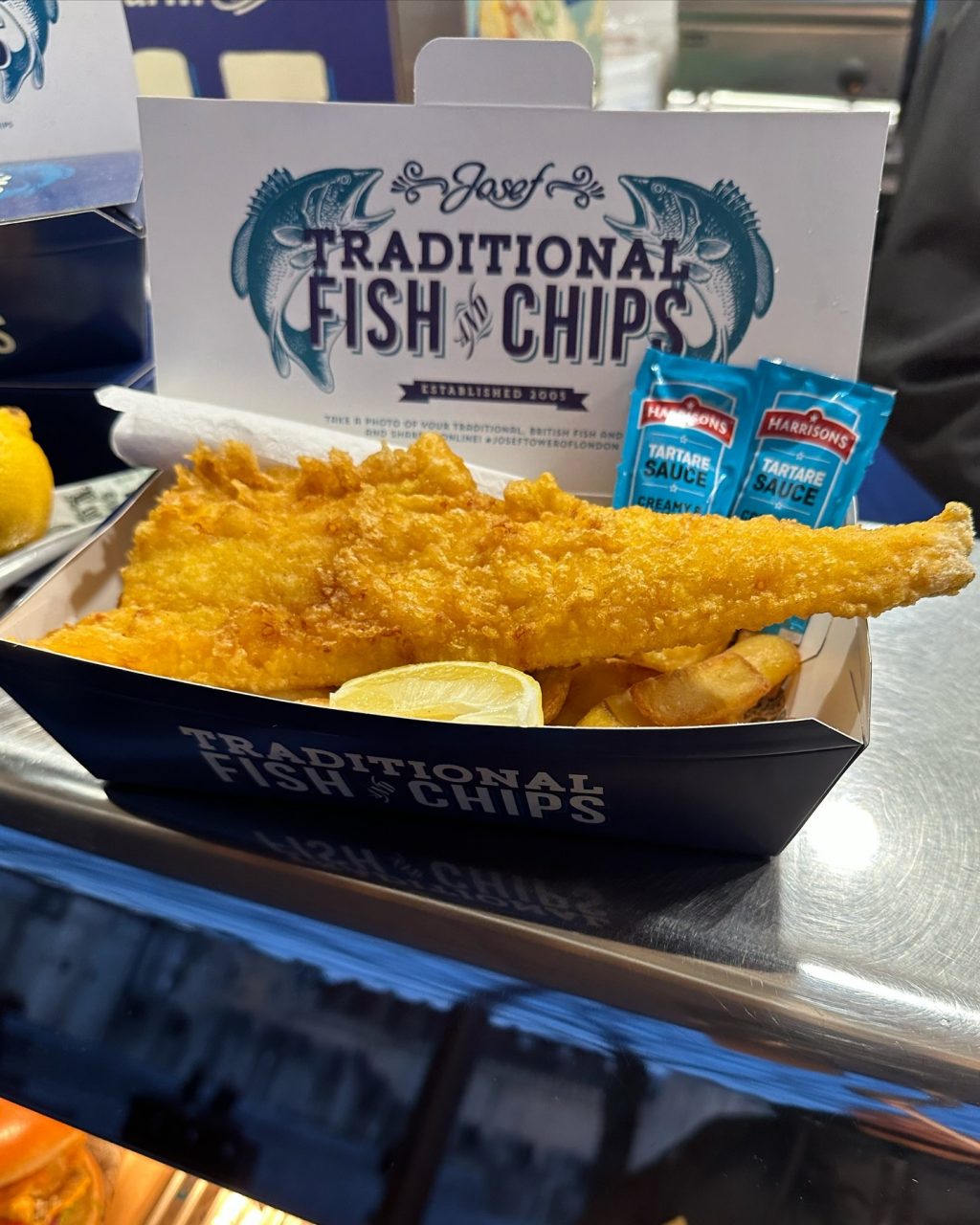 Instagram post from joseffishandchips. This post is in position 0.